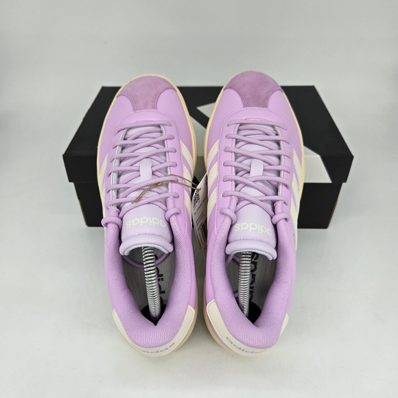 adidas VL Court Bold JI1791 Bliss Lilac Ice Lavender Women's Shoes Size 8.5 New - Picture 5 of 8
